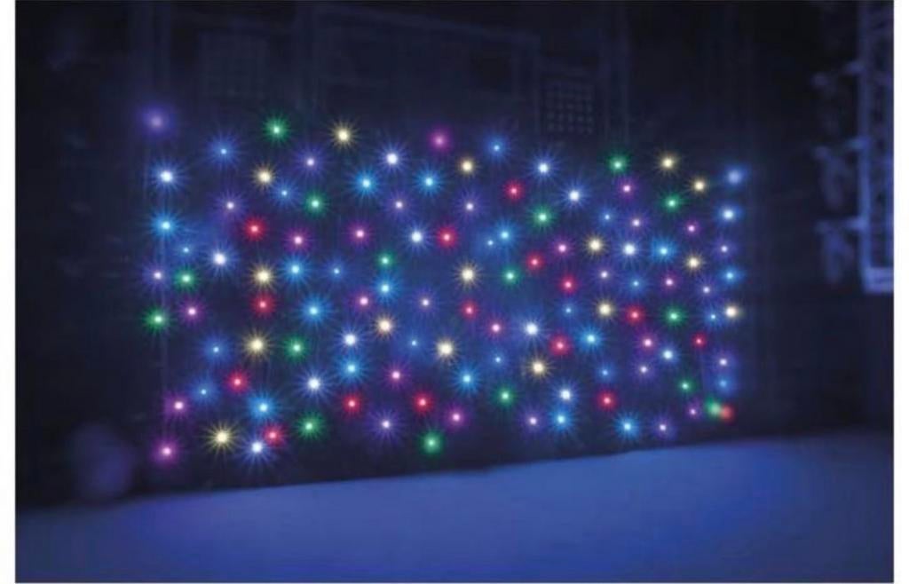 LED Sterrendoeken 6x3, Ophalen, Zo goed als nieuw, Kleur