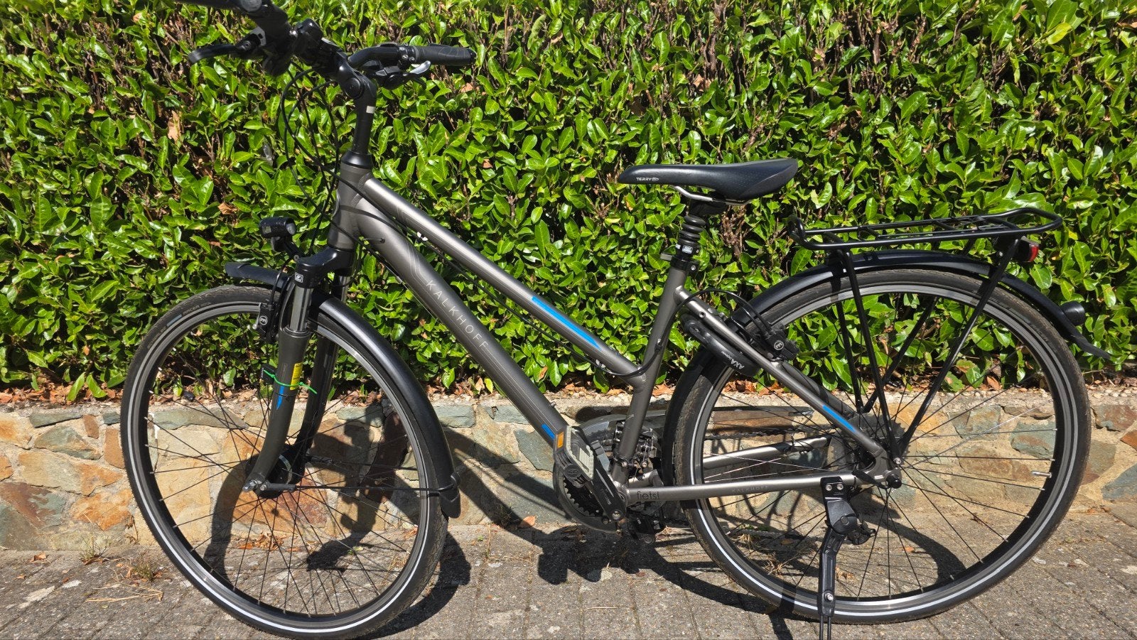 Vélo Kalkhoff Agattu 24 pour femmes en parfait état, Comme neuf, Enlèvement, 28 pouces, 47 à 50 cm