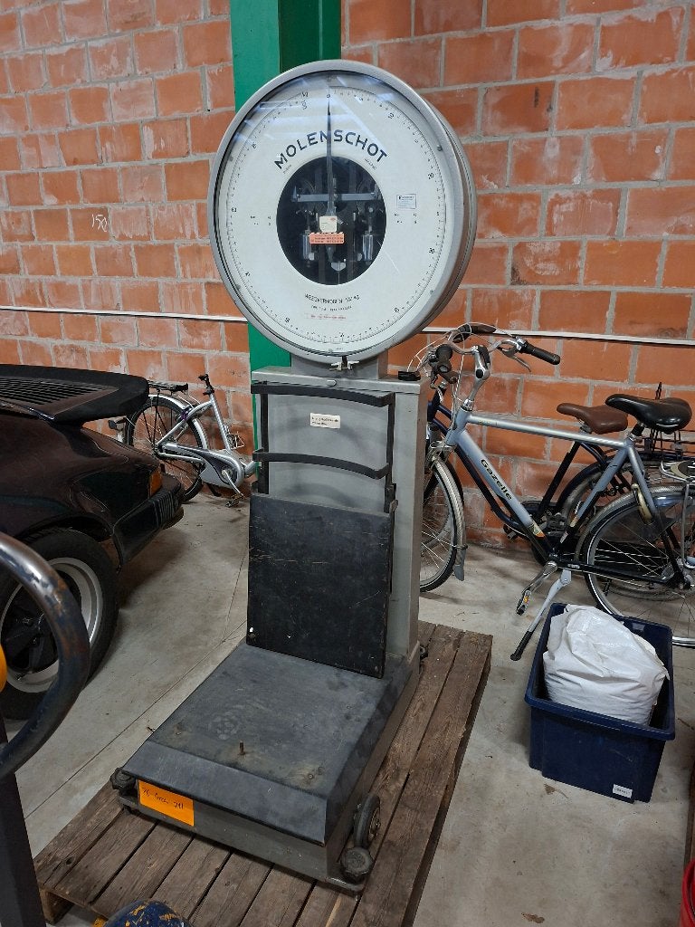 weegschaal (bascul) molenschot tot 100 kg, Bricolage & Construction, Balances, Enlèvement, Utilisé