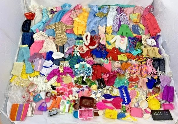 Barbie Steffi Clone Poppenkleding Accessoires Verzameling, Verzenden, Zo goed als nieuw, Barbie