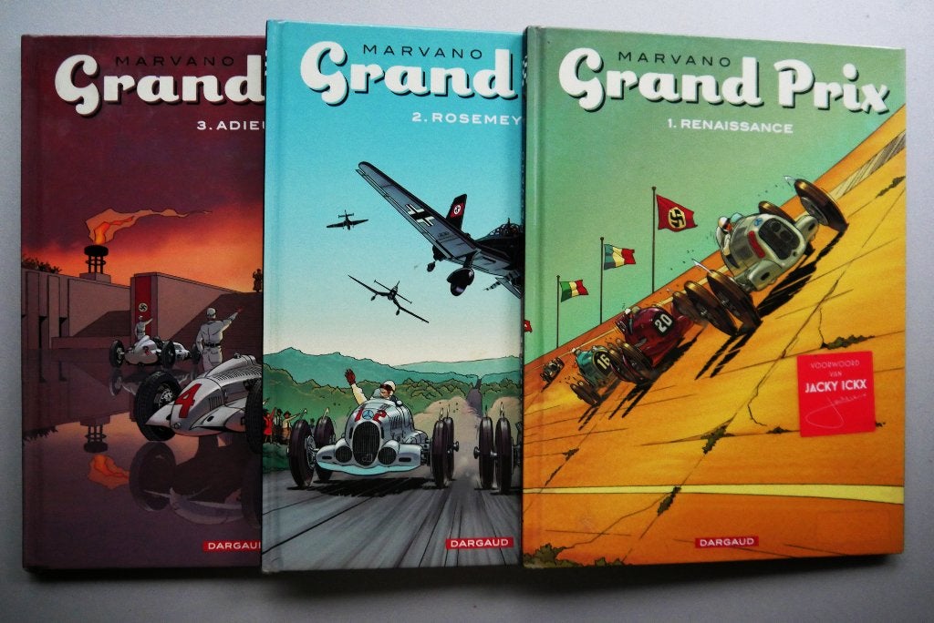 Marvano Grand Prix complete serie, Boeken, Stripverhalen, Ophalen of Verzenden, Nieuw