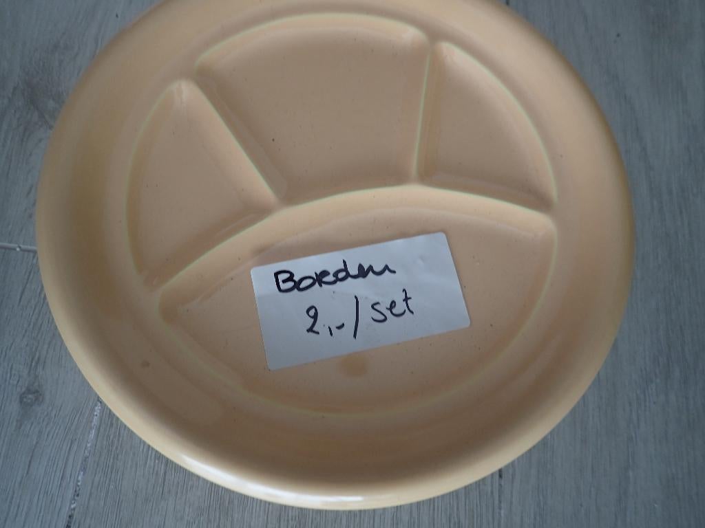 fondue borden 6 stuks, Enlèvement ou Envoi, Neuf, Assiettes(s)