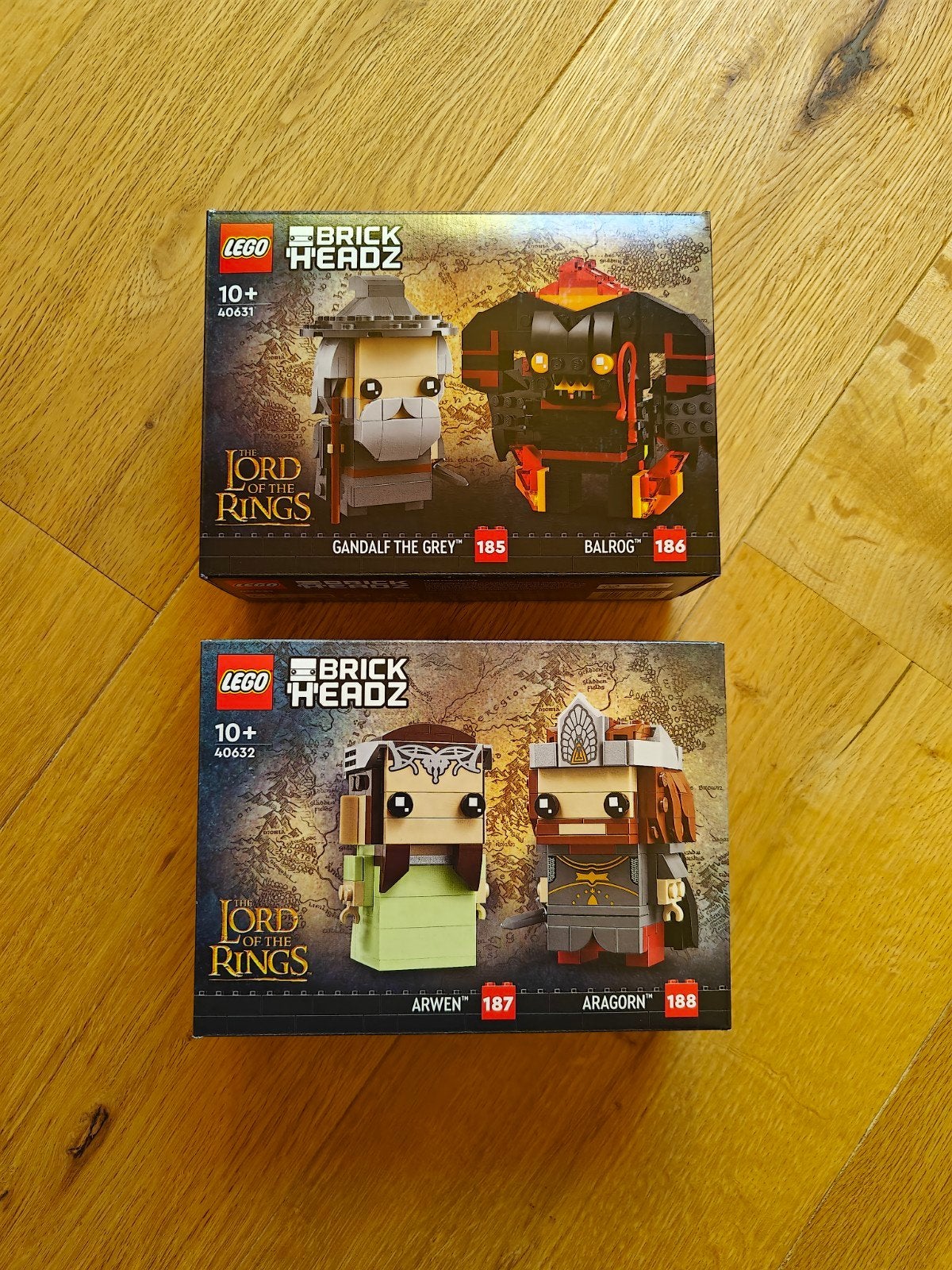 LEGO BrickHeadz Lord of the Rings - 40631 & 40632 SEALED, Kinderen en Baby's, BrickHeadz, Lego, Nieuw, Ophalen of Verzenden