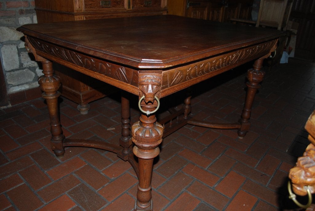 Mechelse tafel met 4 stoelen, Enlèvement