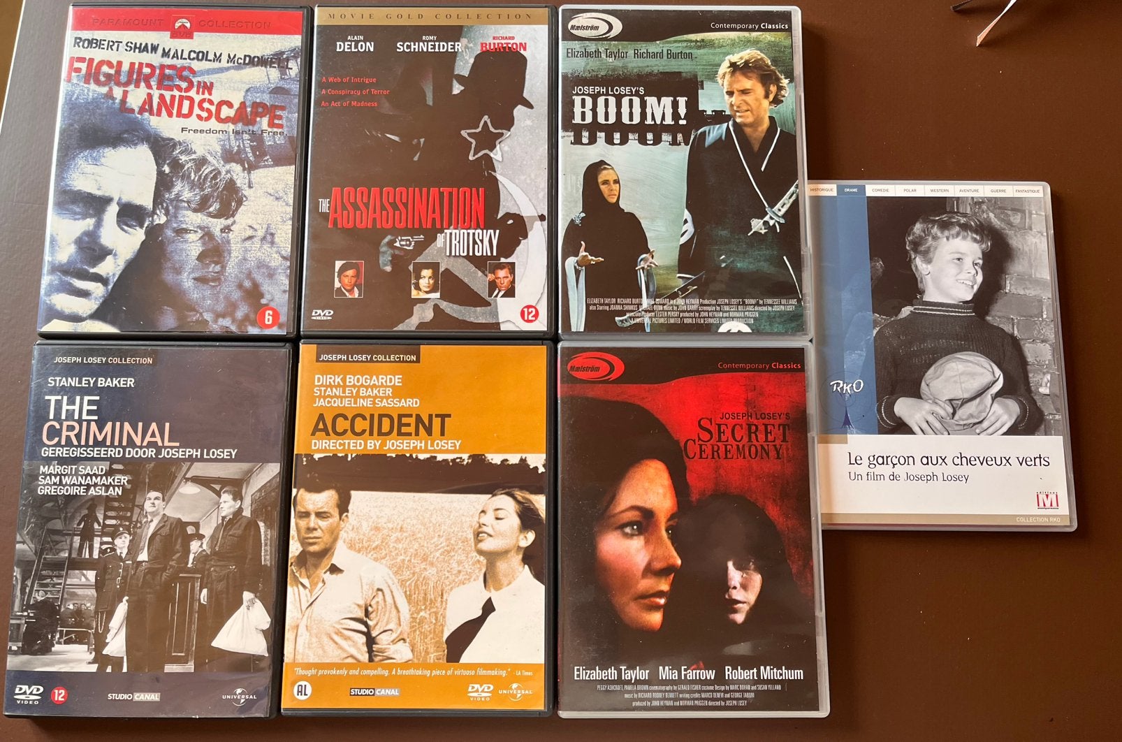 Joseph Losey collection - 7 DVD’s, Ophalen, Zo goed als nieuw