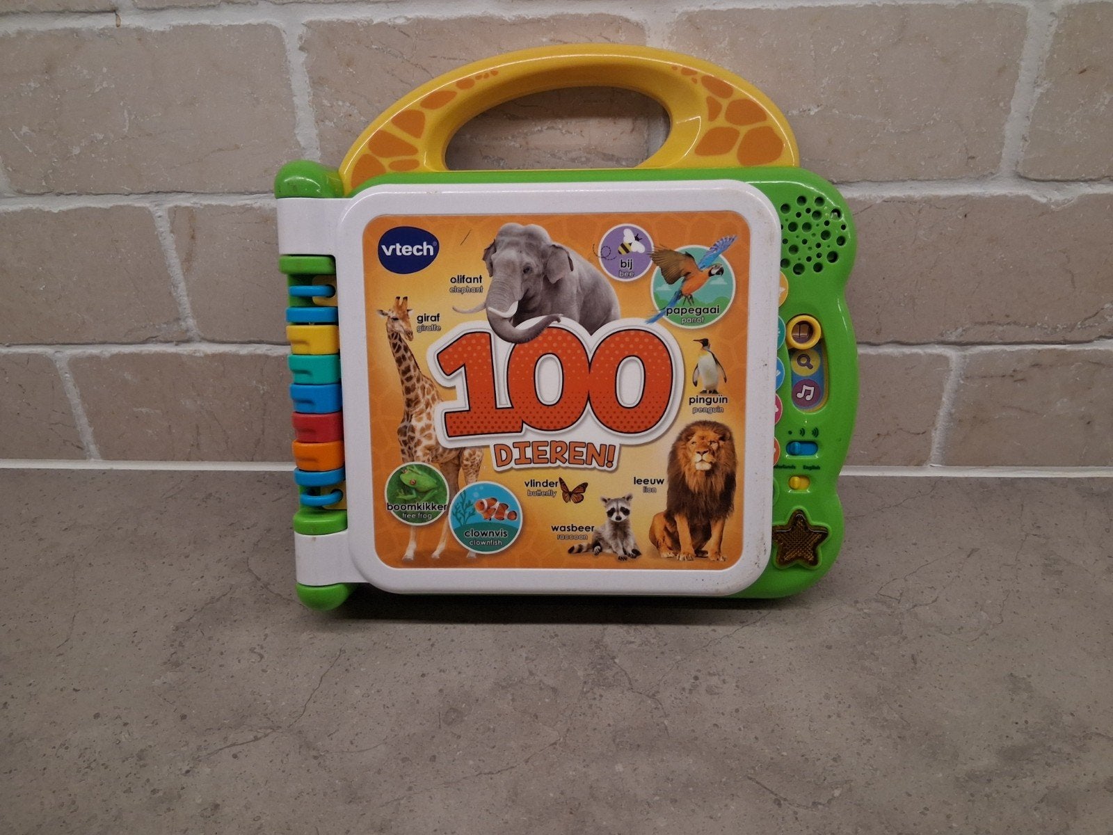 vtech 100 dieren, Ophalen