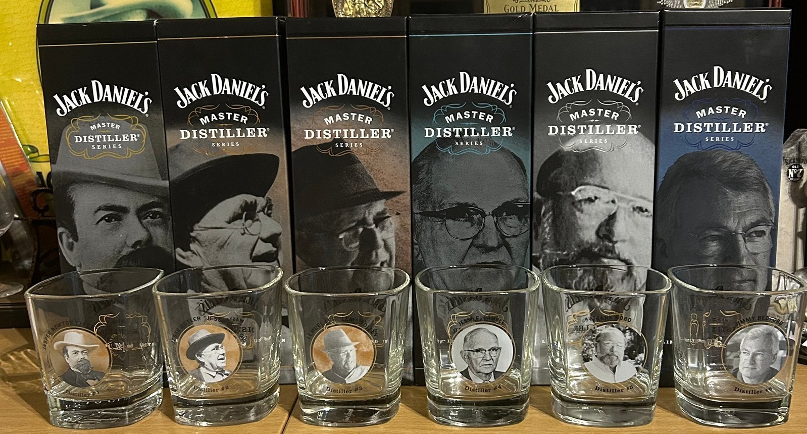 Jack Daniel’s Master Distiller 1-6+ glazen, Ophalen, Zo goed als nieuw