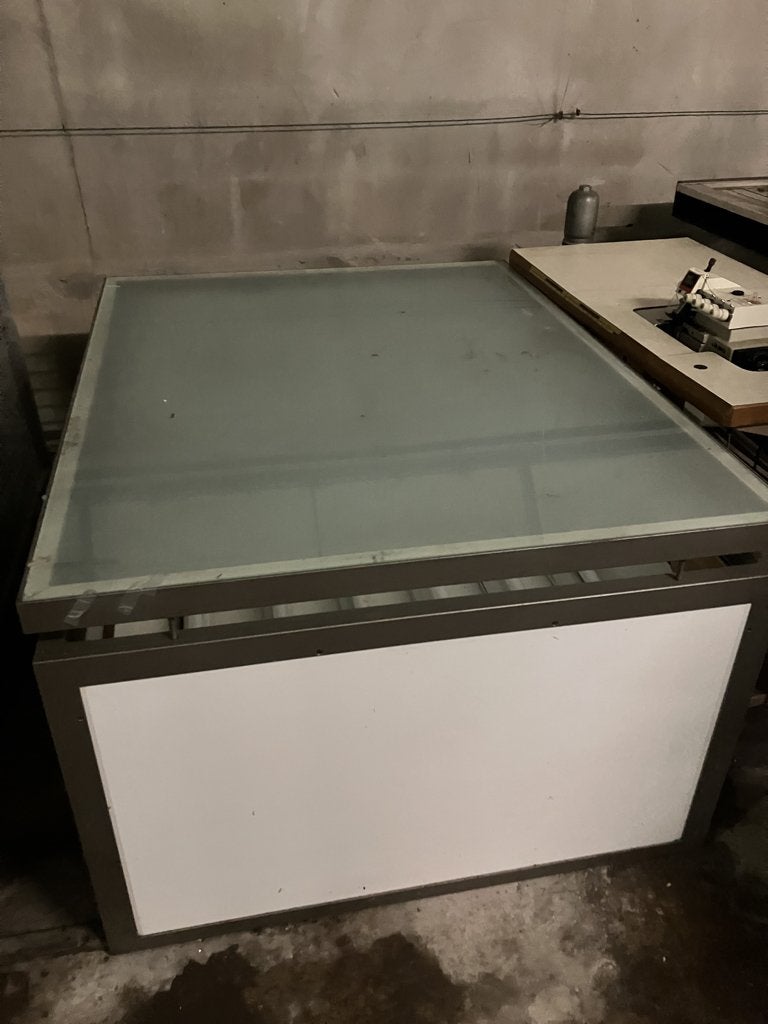 lichttafel / lichtbak, Ophalen, Gebruikt