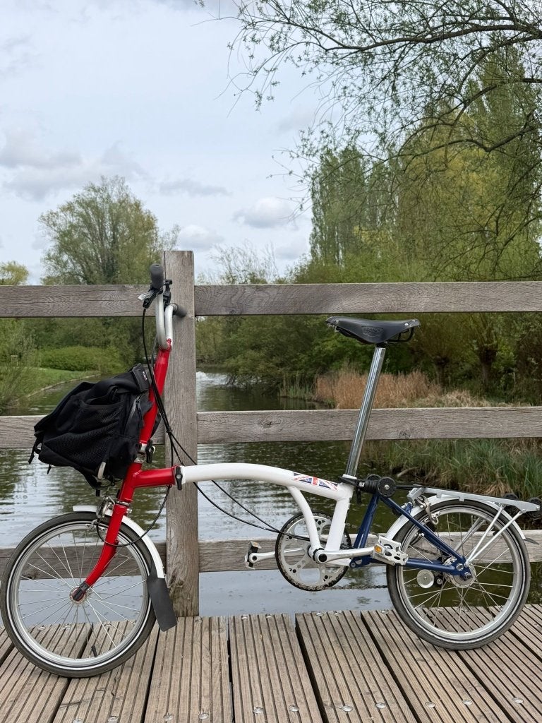 Brompton M3R Queens gelimiteerde serie 500 exemplaren, Ophalen, Brompton, 14 tot 16 inch, Versnellingen