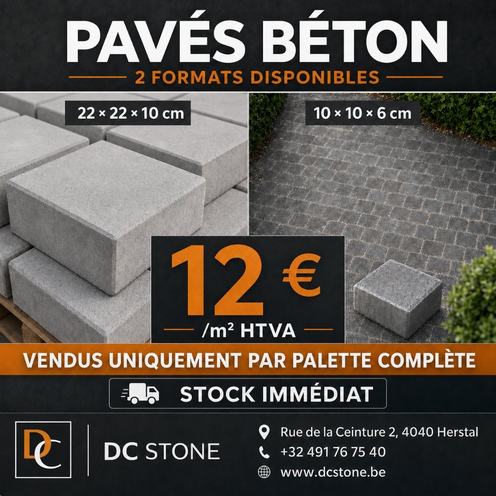 Klinkers 10x10x6cm zwarte tamboerijn betonklinkers, Klinkers, Nieuw, Ophalen of Verzenden, Beton