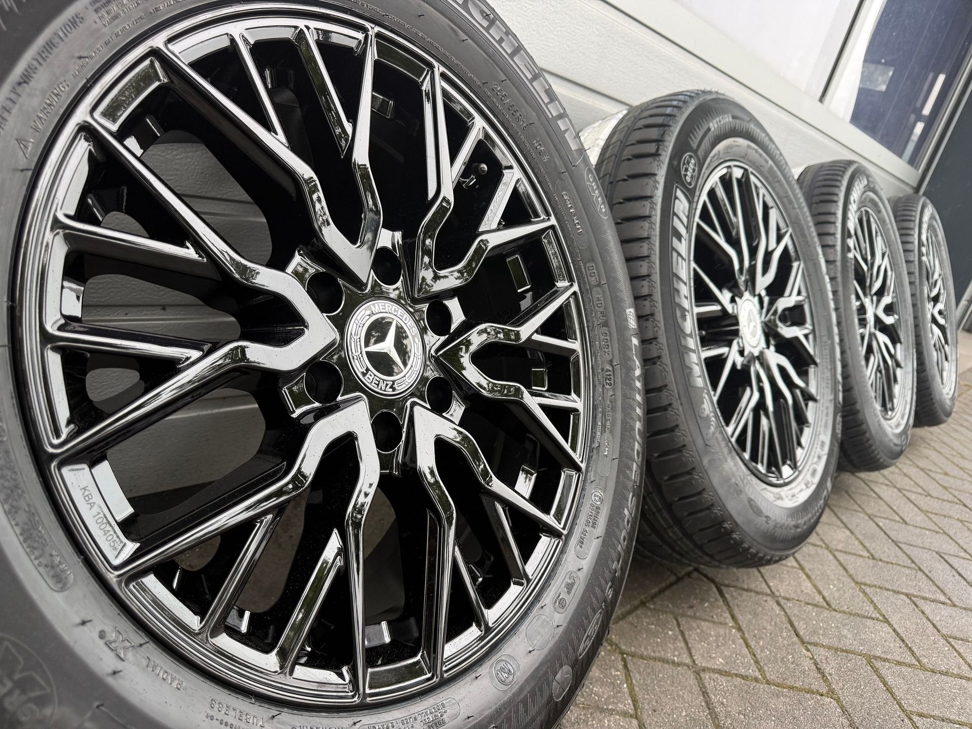18 " Mercedes Sprinter W907 W906 W910 velgen Michelin banden, 18 inch, Bestelwagen, 255 mm, -