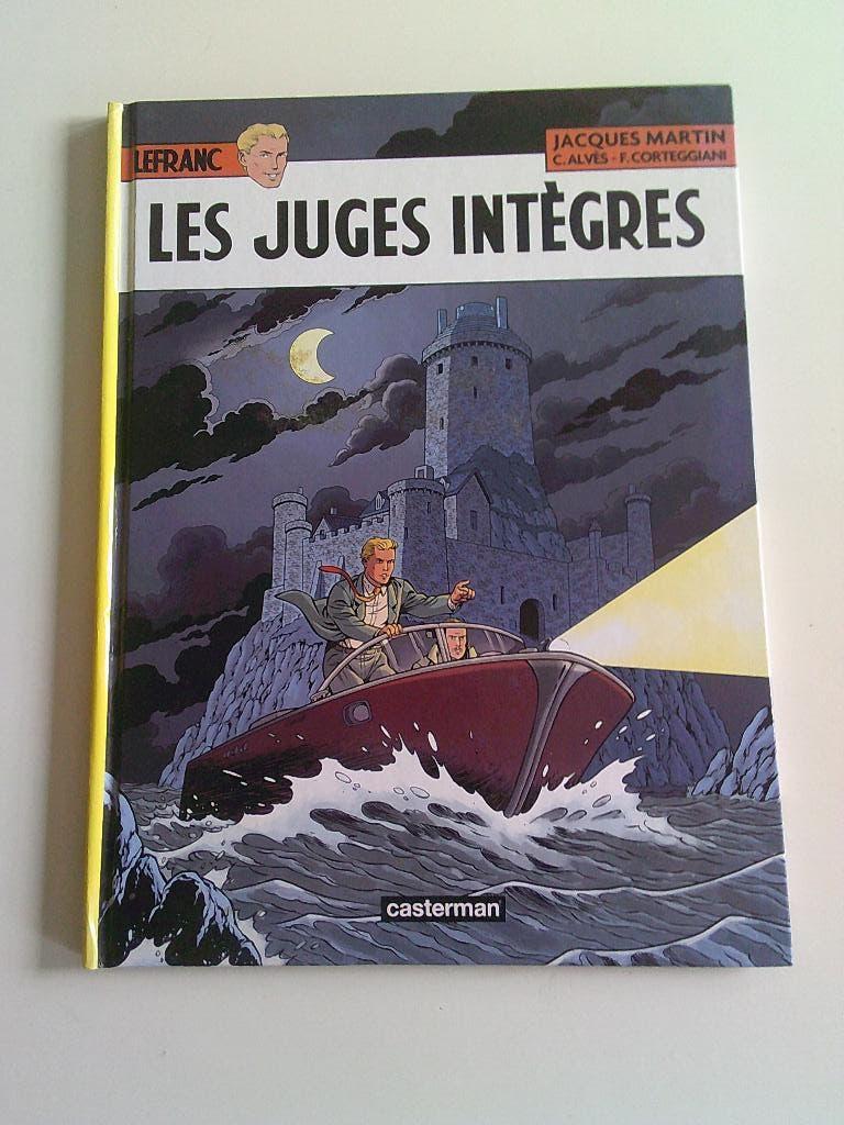 Lefranc . Les juges intègres . EO 2021, Enlèvement ou Envoi