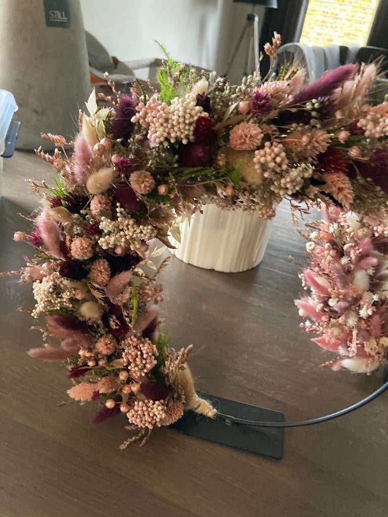 Bloemcircels, Huis en Inrichting, Woonaccessoires | Kransen, Ophalen of Verzenden, Zo goed als nieuw