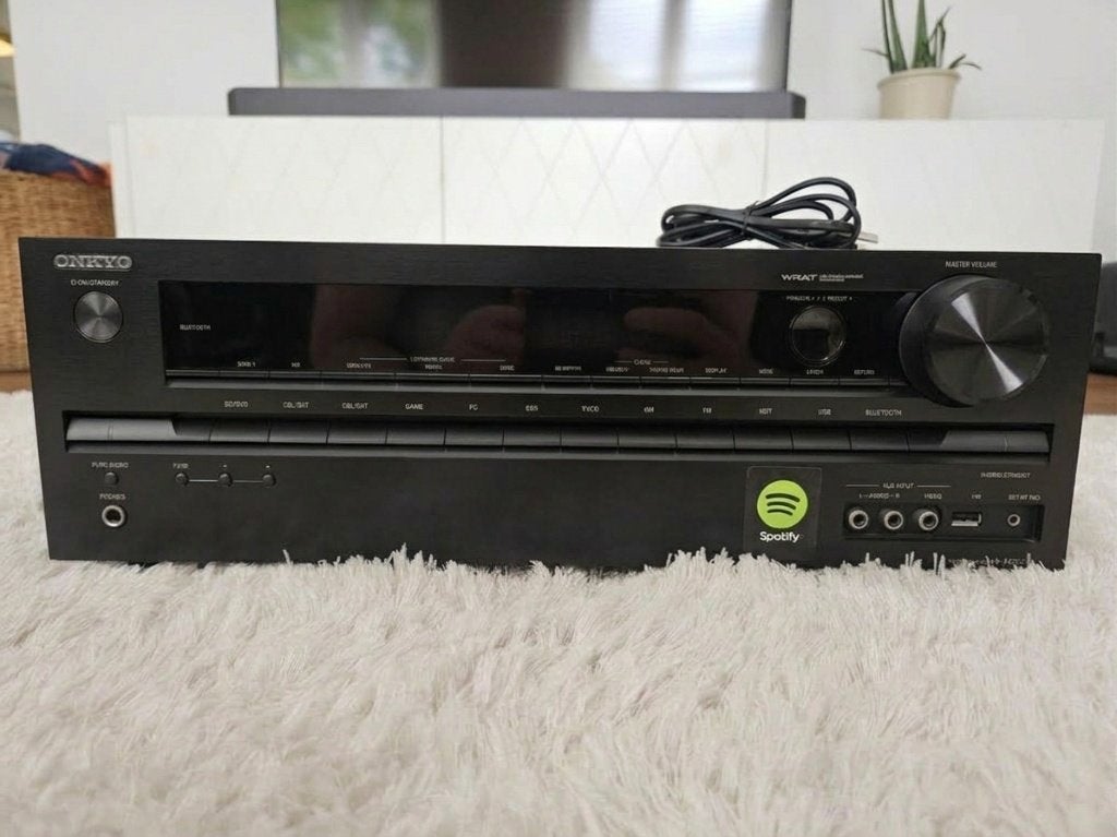 Onkyo TX-NR535 5.2 AV Receiver - Wi-Fi, Bluetooth, 4K HD, Enlèvement, Utilisé, Onkyo, 120 watts ou plus