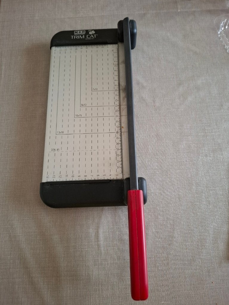 Papiersnijmachine, Diversen, Ophalen, Gebruikt