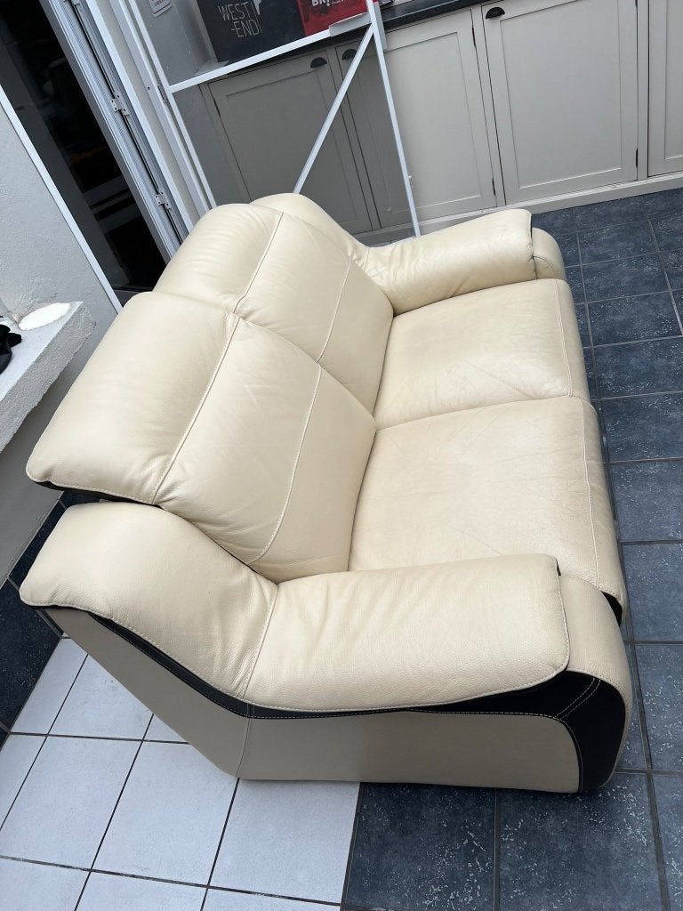Chateau d'Ax lederen salon, Ophalen, Gebruikt, Leer, Tijdloos modern