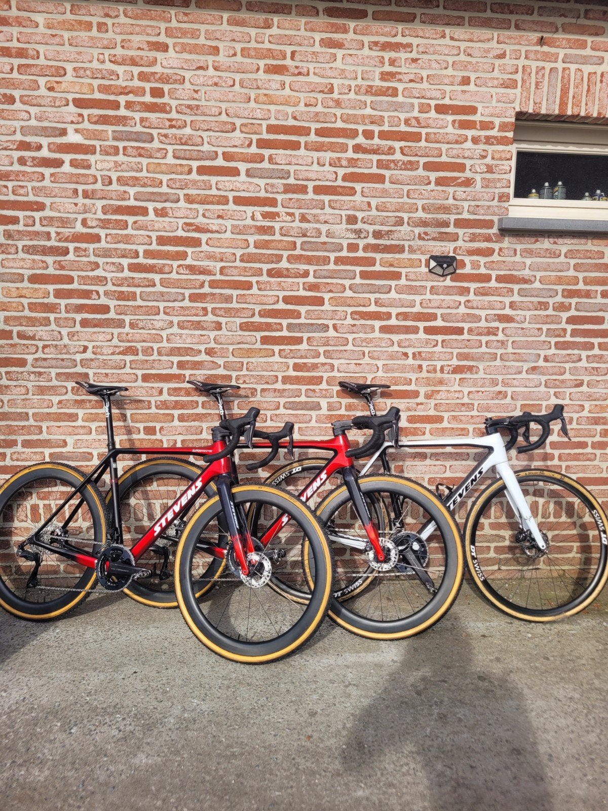 stevens cx/gravel fietsen, Ophalen