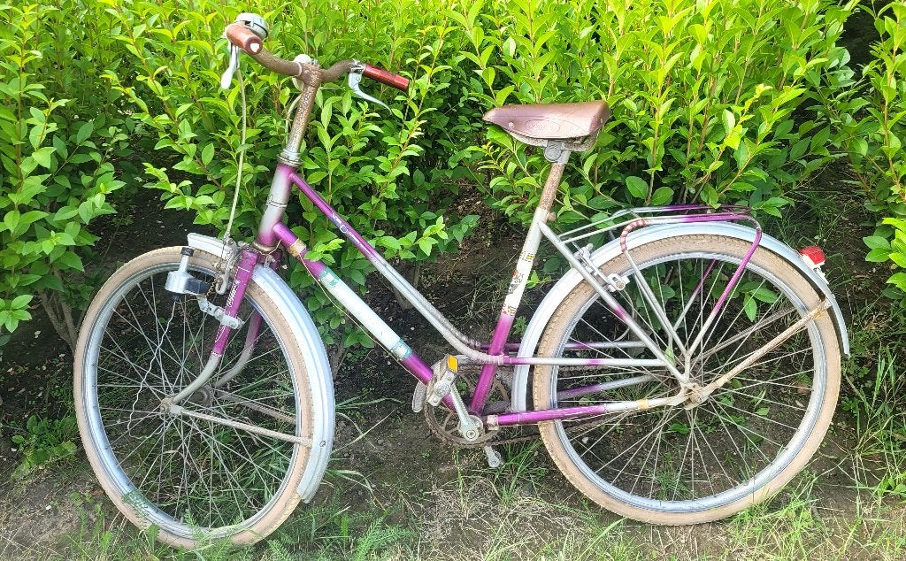 Vintage meisjes fiets uit de ‘70ties, Fietsen en Brommers, Ophalen, Gebruikt