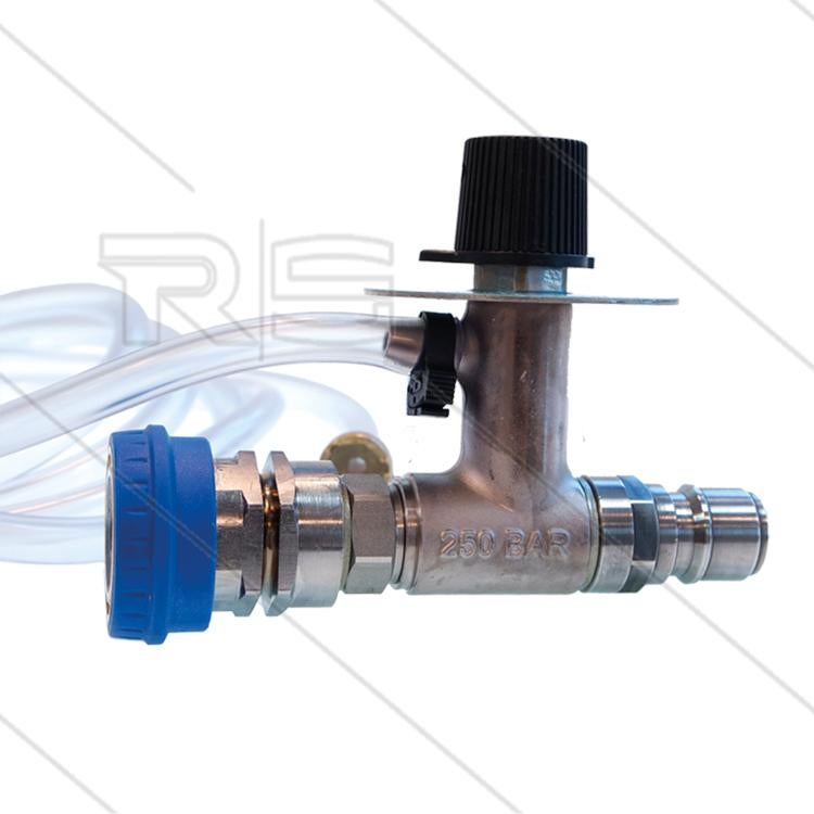 RVS Schuiminjector Met Doseerregeling 250 Bar, Envoi