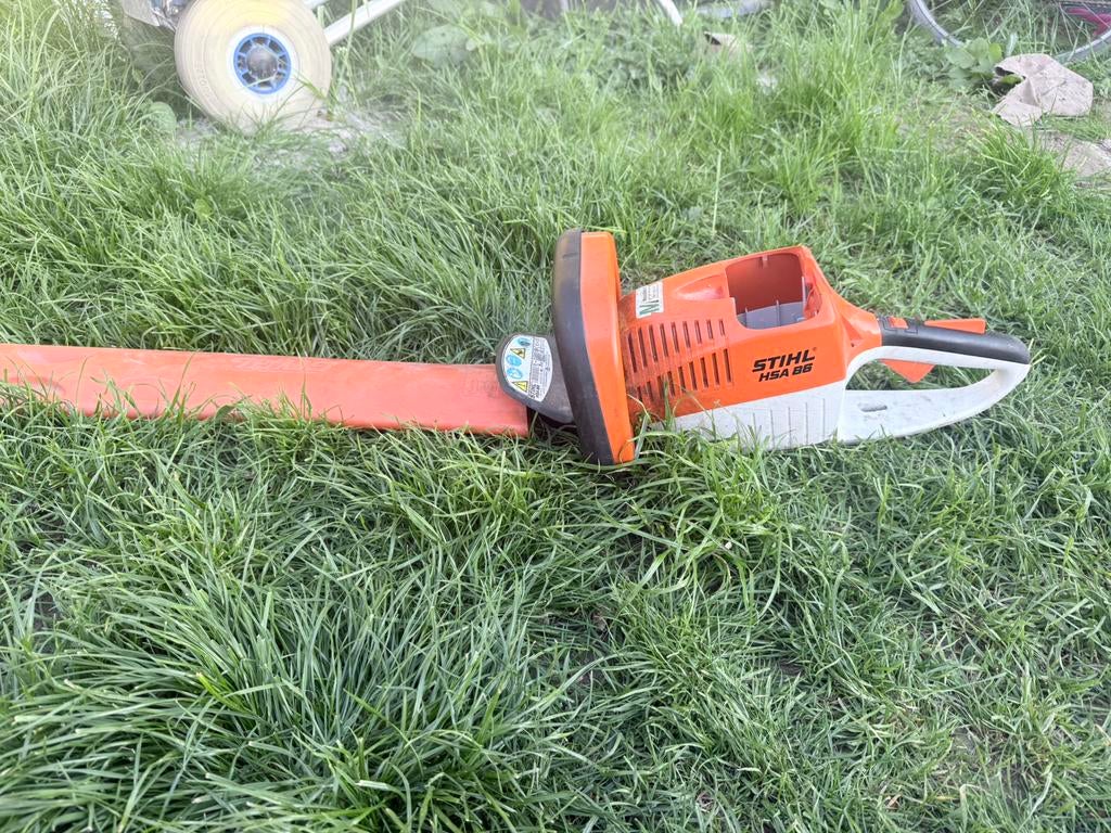Stihl HSA 86, Ophalen, Gebruikt