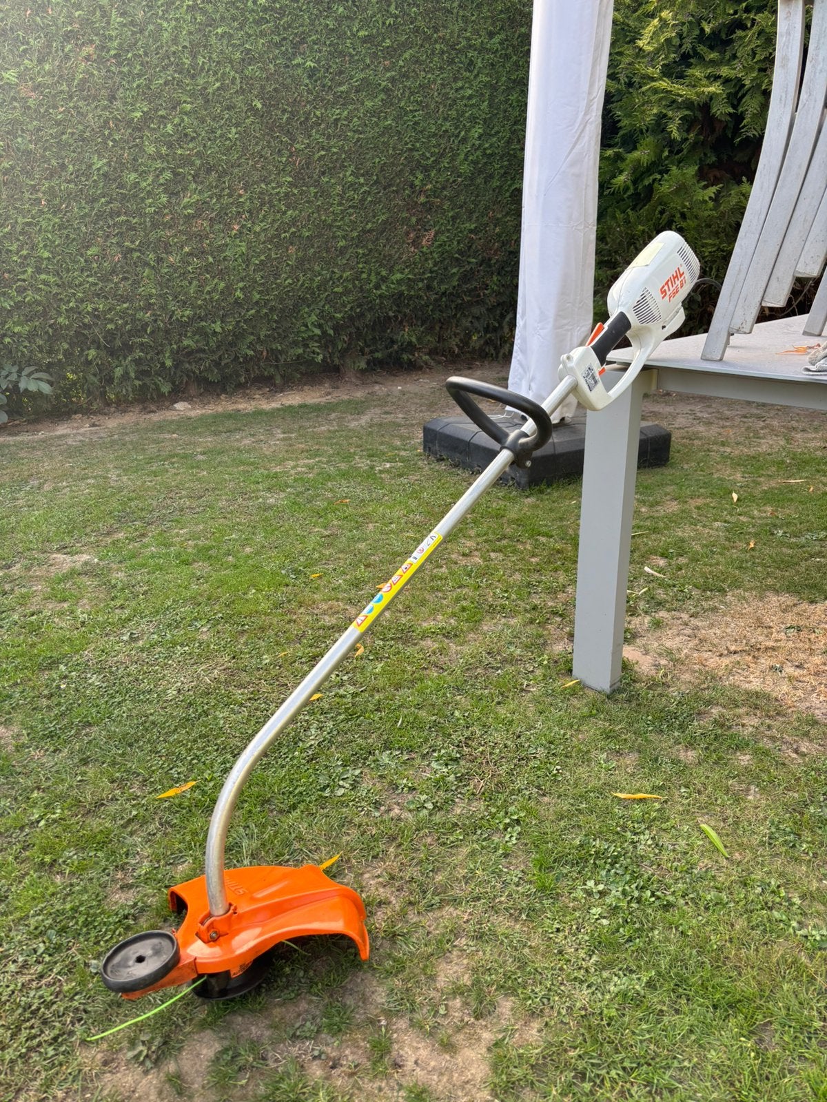 Stihl fse 81, Tuin en Terras, Ophalen, Zo goed als nieuw