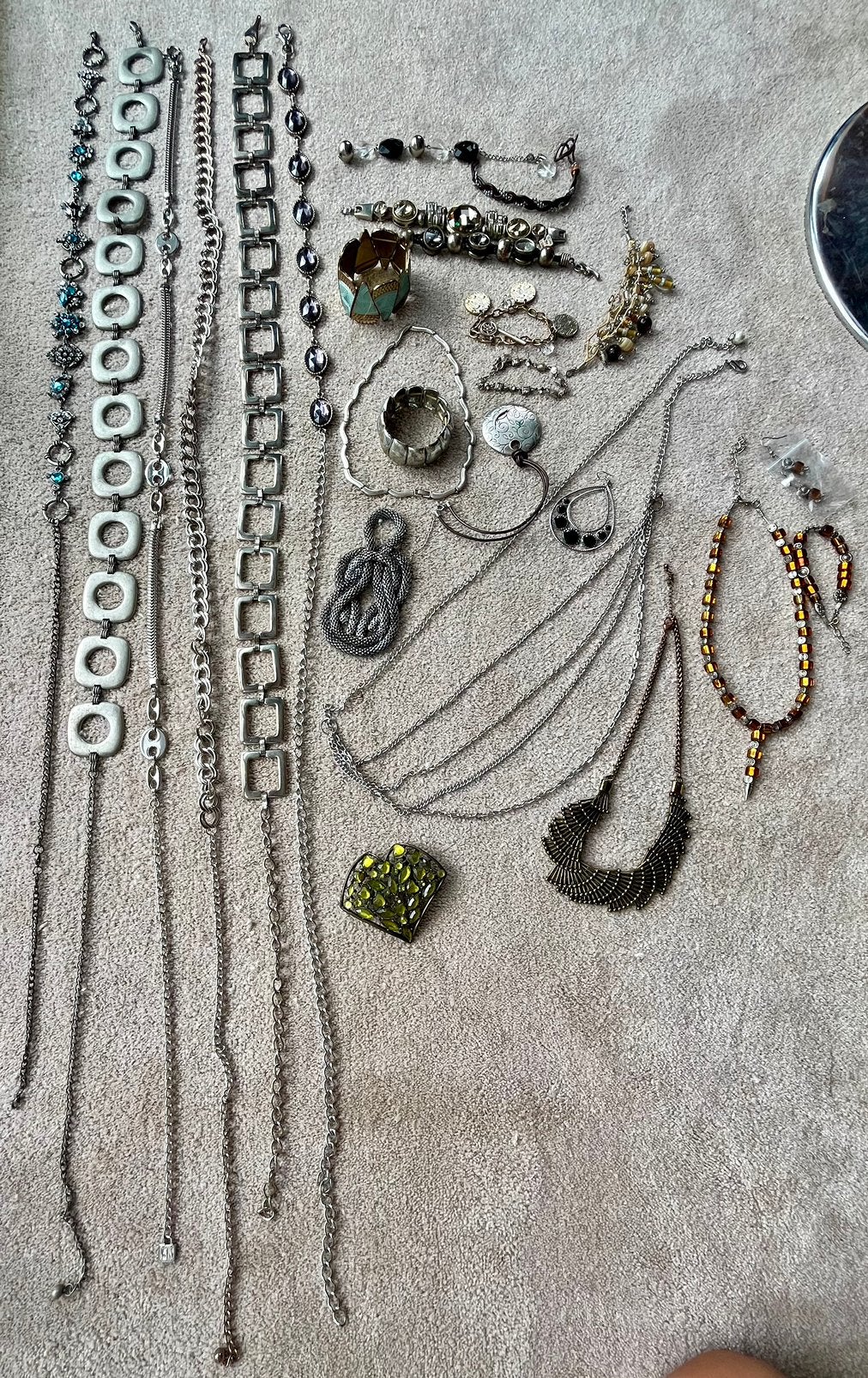 Lot juwelen, Ophalen of Verzenden, Zo goed als nieuw, Overige materialen, Met hanger