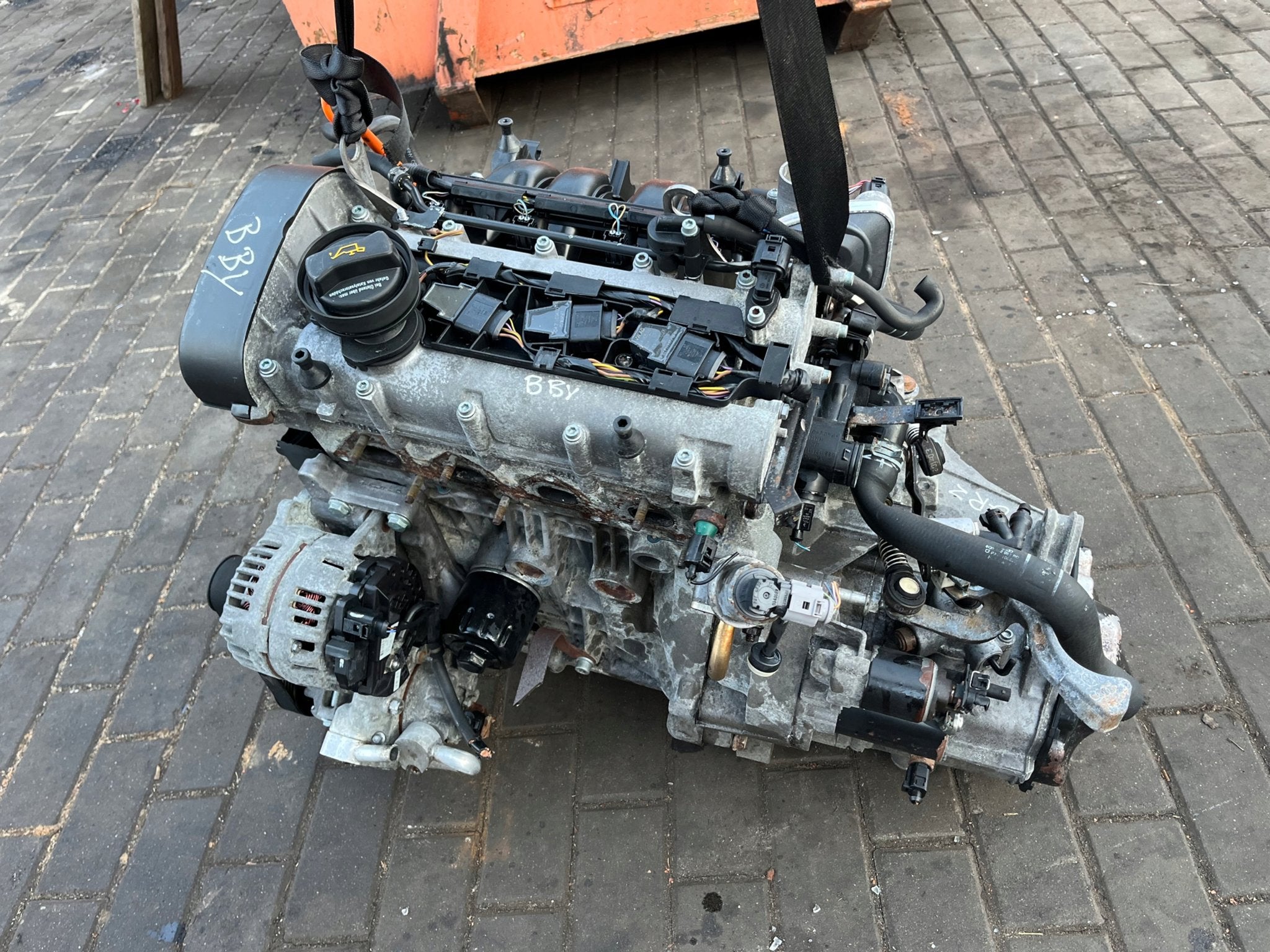 Moteur BBY Complet SKODA IBIZA VW LUPO A2 CORDOBA AUDI SEAT, Envoi, Utilisé, Skoda