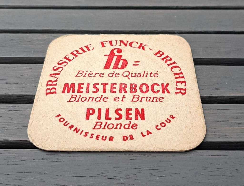 Feutrine Brasserie Funck, Collections, Enlèvement ou Envoi, Utilisé, Sous-bock