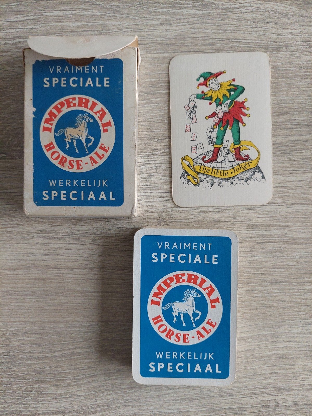 speelkaarten horse ale, Ophalen of Verzenden, Zo goed als nieuw, Speelkaart(en)