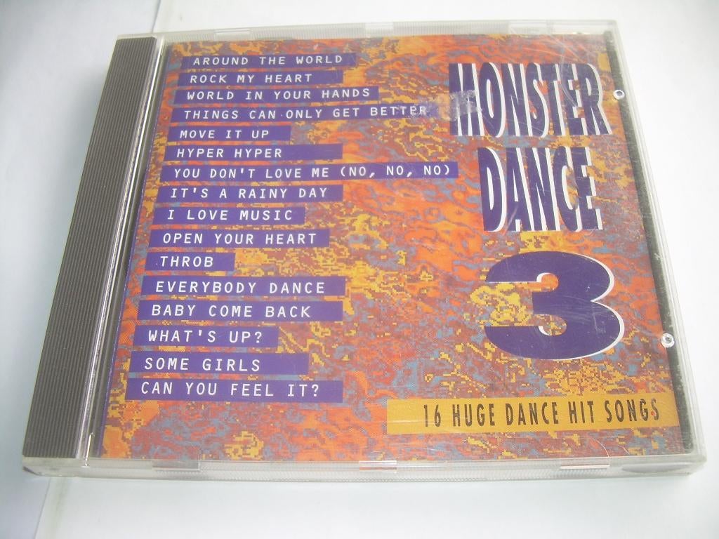 CD - MONSTER DANCE, CD & DVD, CD | Compilations, Enlèvement ou Envoi, Comme neuf, Dance