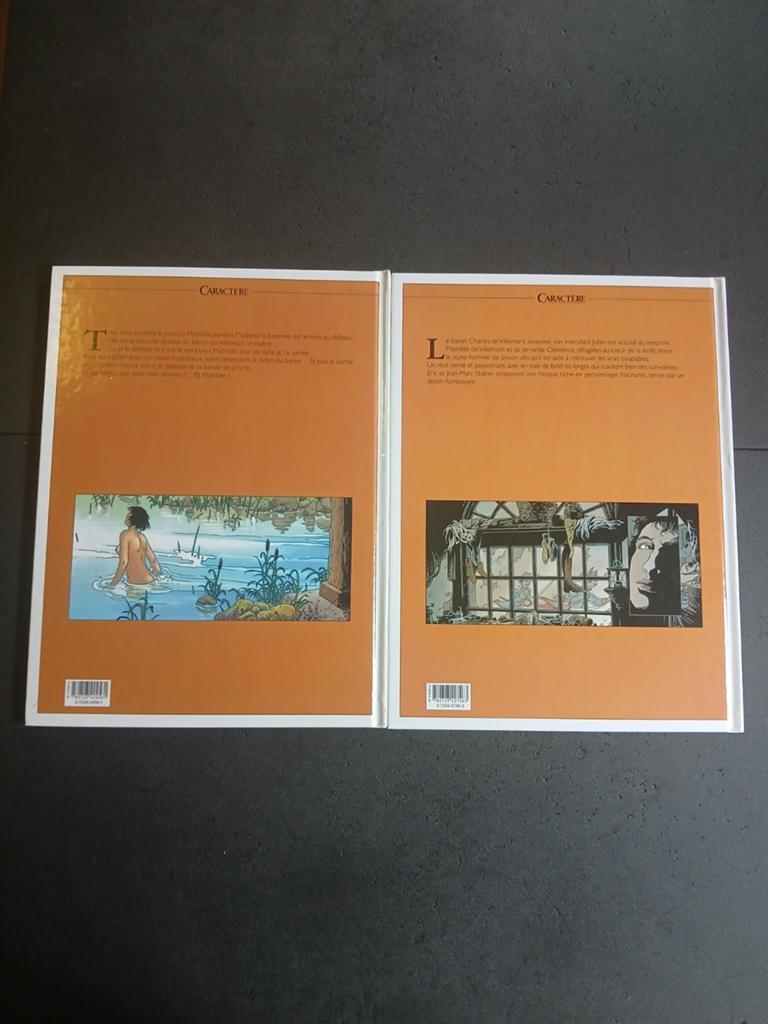 Lot de 2 bd le fer et le feu 1 et 2, Ophalen of Verzenden