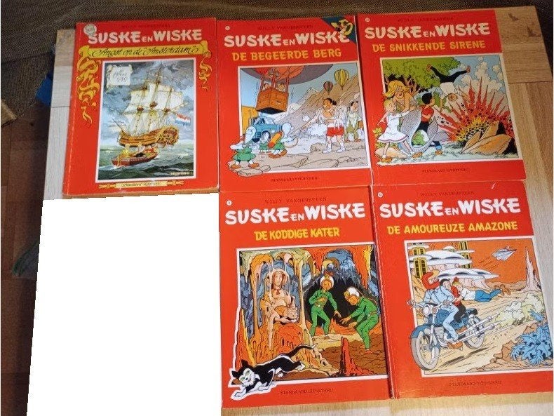 Verzameling strips Suske en Wiske, versch. soorten 1-2€/stuk, Enlèvement ou Envoi, Utilisé, Willy Vandersteen