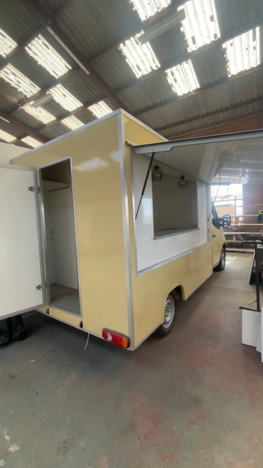 Food truck, Ophalen