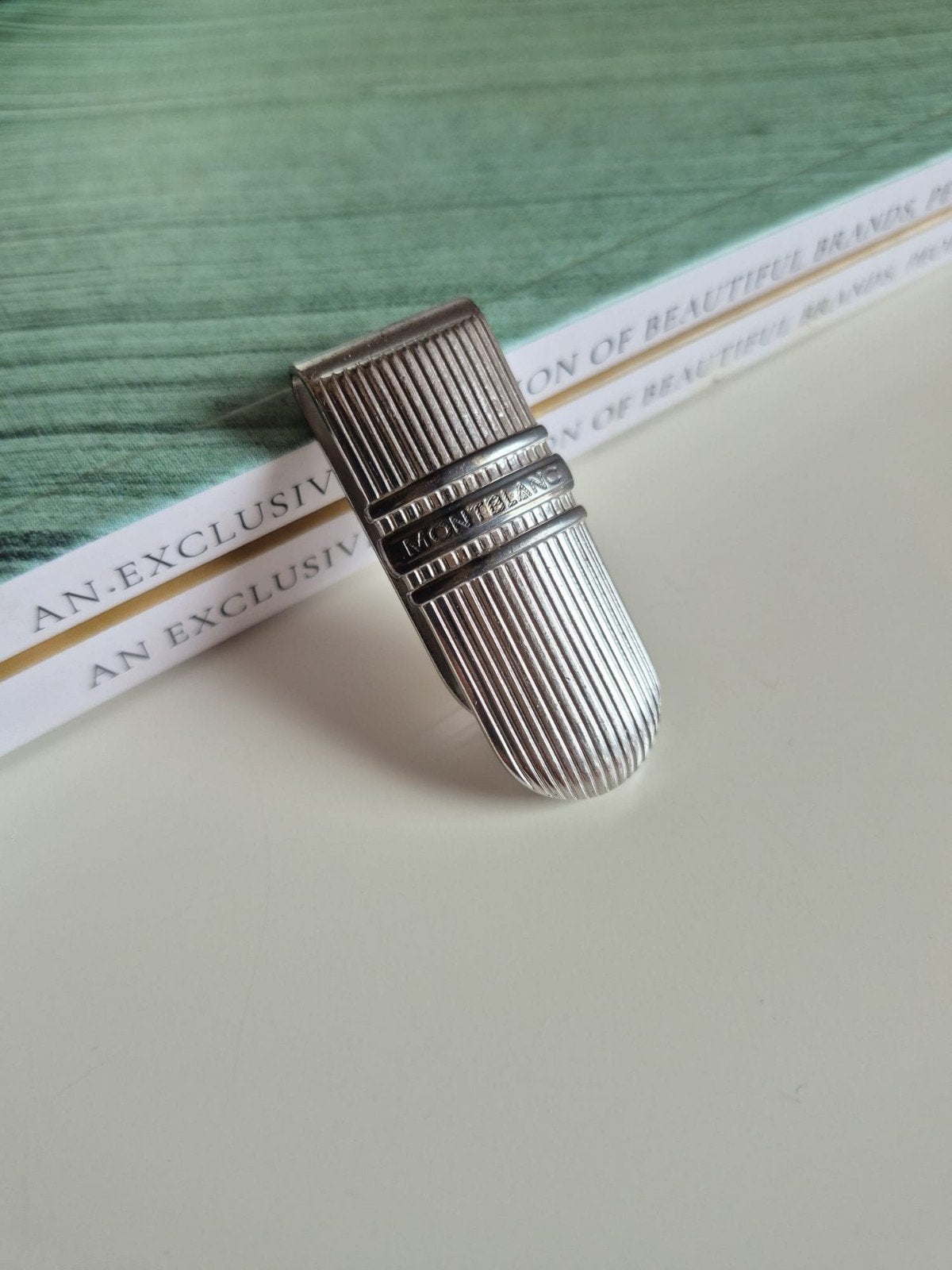 Pince à billets Montblanc Vintage – Argent Massif 925, Enlèvement ou Envoi