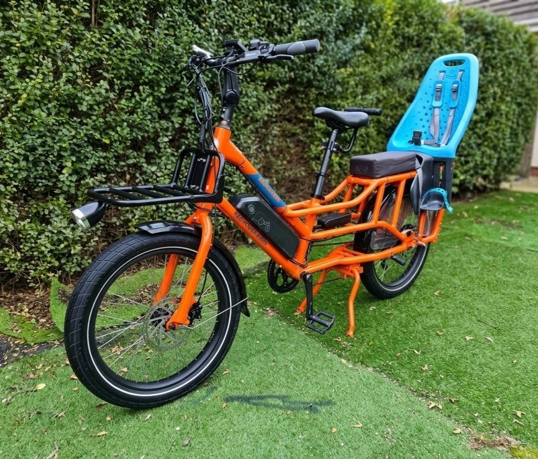 Rad Power Bikes RadWagon 4 longtail cargo e-bike, Fietsen en Brommers, Elektrisch, Zo goed als nieuw, 2 kinderen, Schijfrem