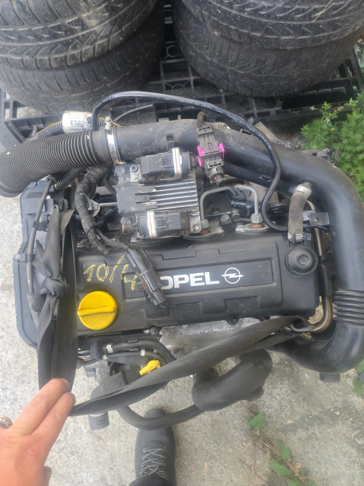 moteur opel 1.7 y17dt Isuzu, Enlèvement, Utilisé, Opel