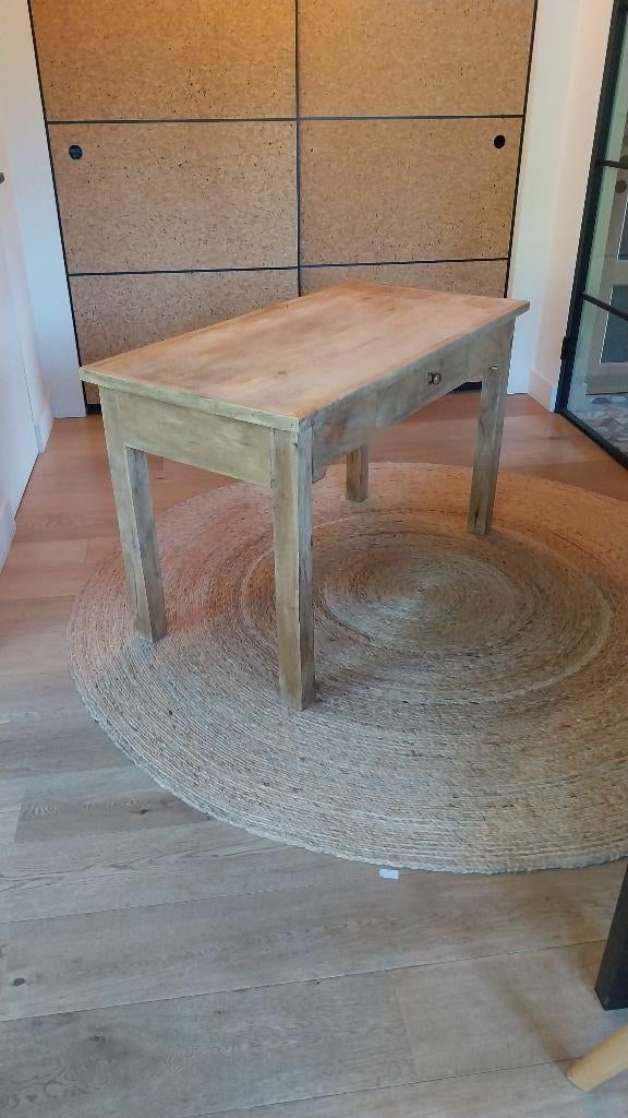 Bureau in mangohout, Ophalen, Gebruikt, Hout
