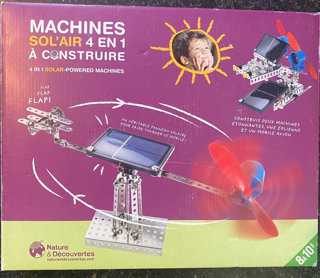 Jeu de construction solaire ´nature et découverte ´, Enlèvement, Comme neuf, Construction