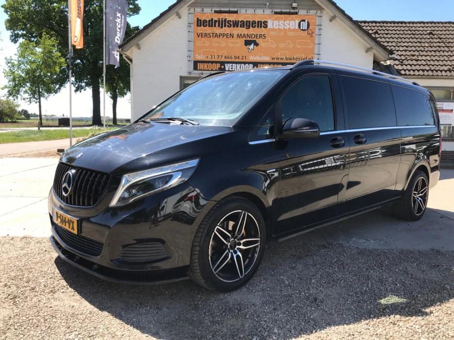 Mercedes-Benz V-Klasse 250d dubbele cabine Avantgarde Editio, Autos, Cuir, Entreprise, 2000 kg, Mercedes-Benz