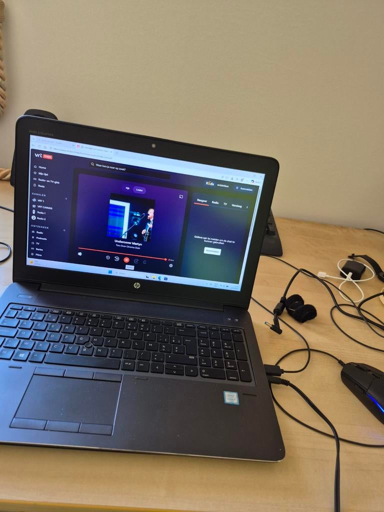 HP Zbook noir, Hp, Comme neuf, Enlèvement, Gaming