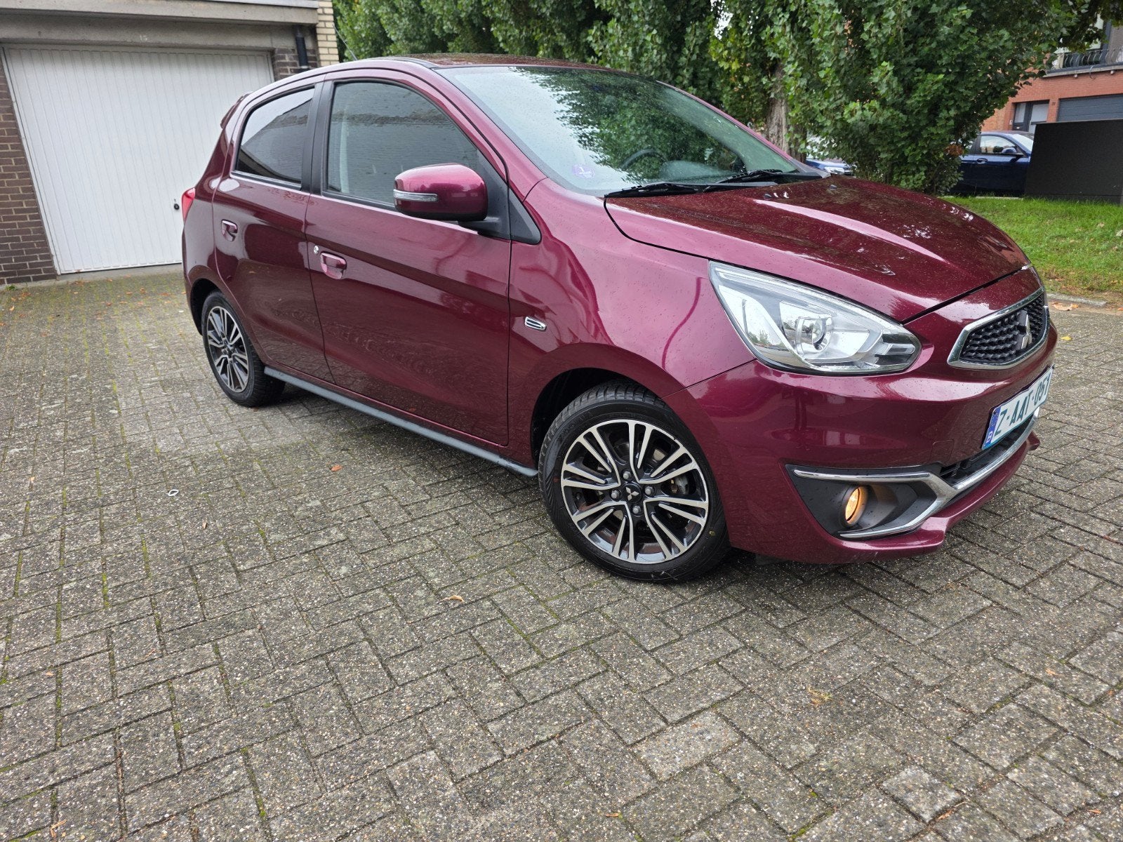 Mitsubishi Space Star 1.2i Benzine 2018 blanco gekeurd, Auto's, Dealer onderhouden, Leder, 5 deurs, Particulier