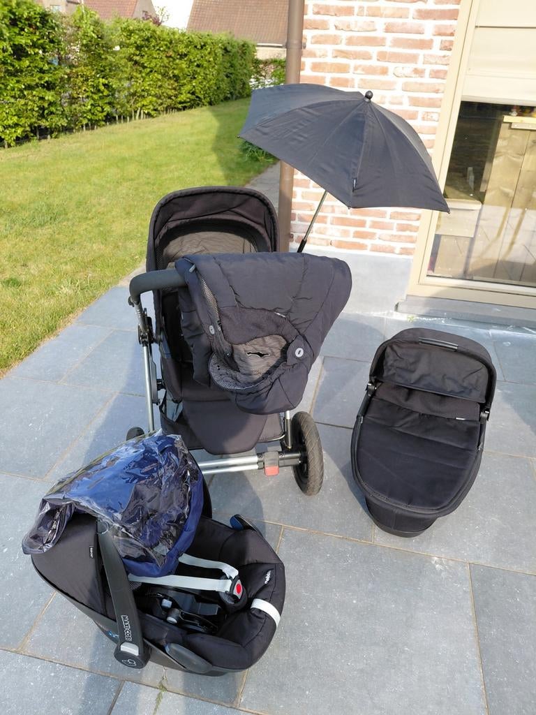 Buggy 3 en 1 Maxi Cosi Mura Plus 3, Enlèvement, Utilisé, Maxi-Cosi, Poussette combi