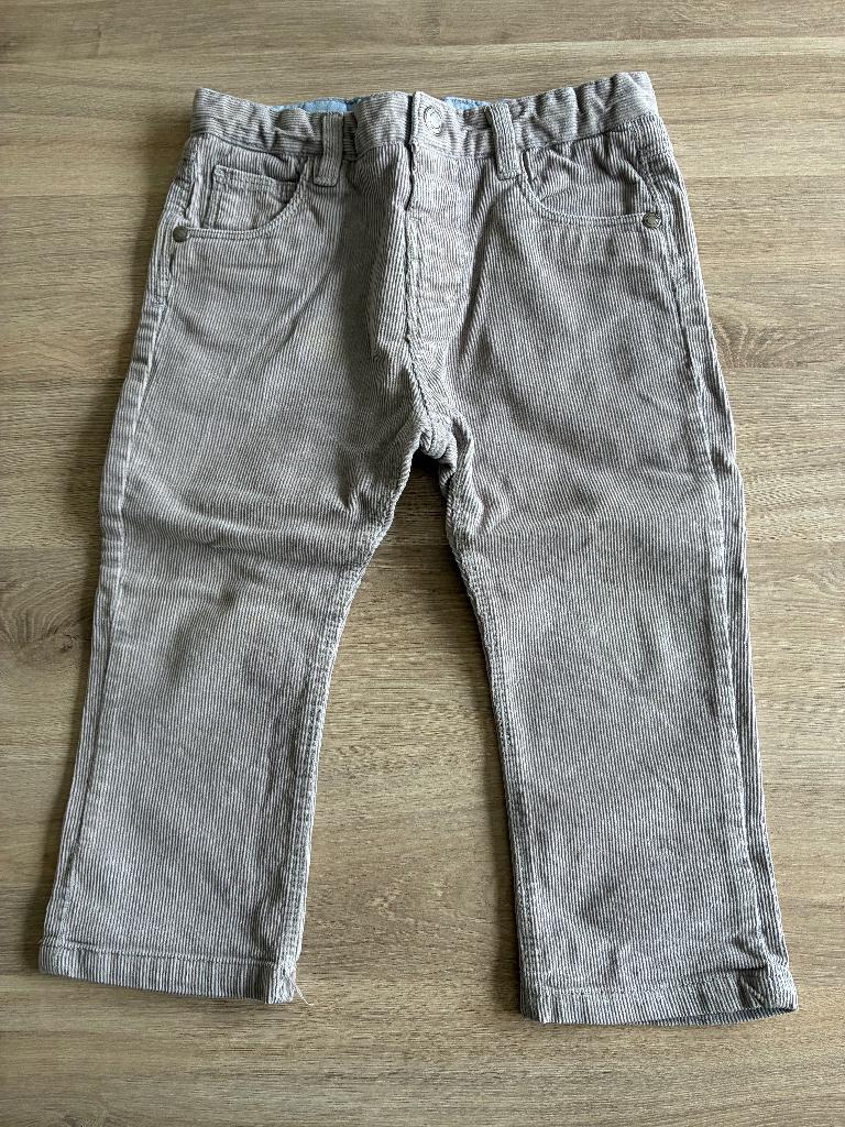 Zara Baby Boy lange ribbelbroek (86cm, 18/24m), Kinderen en Baby's, Babykleding | Maat 86, Ophalen, Gebruikt, Broekje, Zara