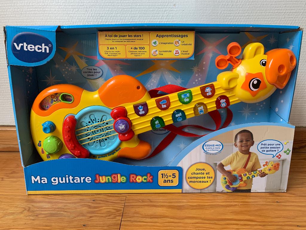 Guitare jouet Vtech, Enlèvement ou Envoi, Comme neuf