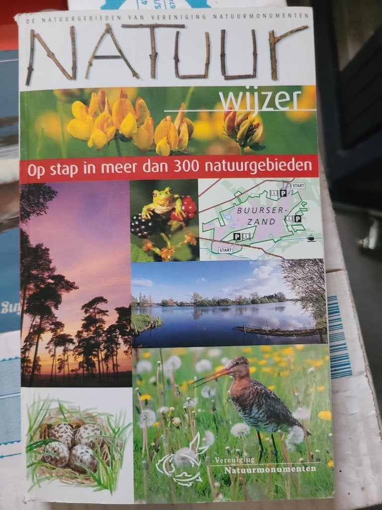 boek natuurwijzer, Boeken, Ophalen of Verzenden, Zo goed als nieuw, Wandel- of Recreatiegebieden