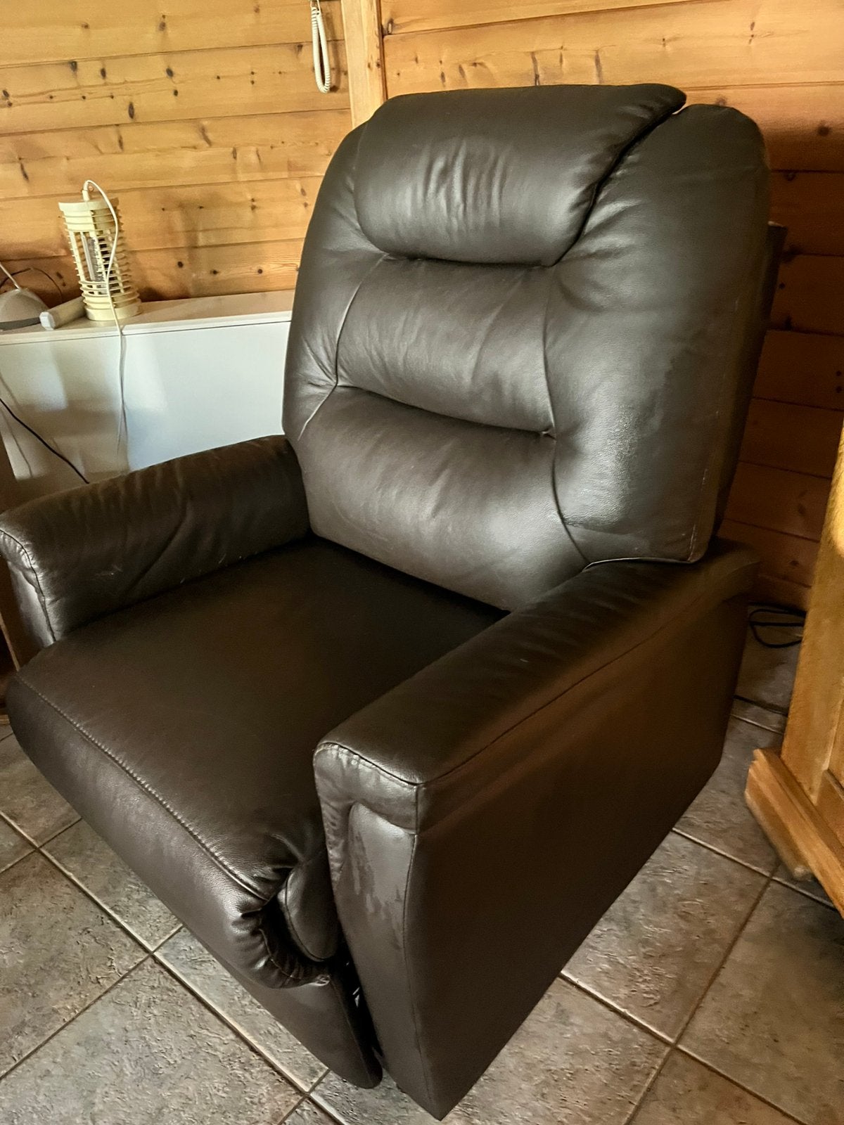 Relaxzetel met sta-op-functie, Huis en Inrichting, Fauteuils, Ophalen, Gebruikt, 75 tot 100 cm, Comfort
