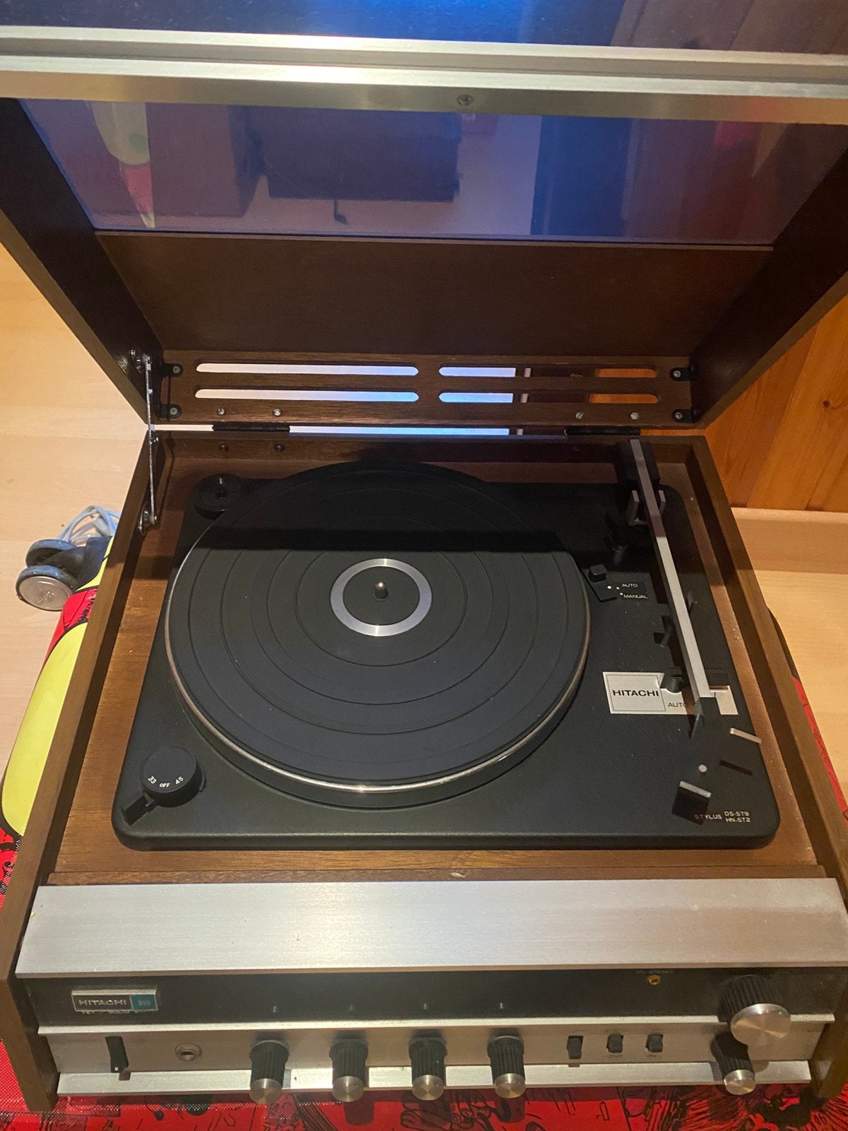 Hitachi radio en platenspeler, Gebruikt, Automatisch, Platenspeler, Ophalen