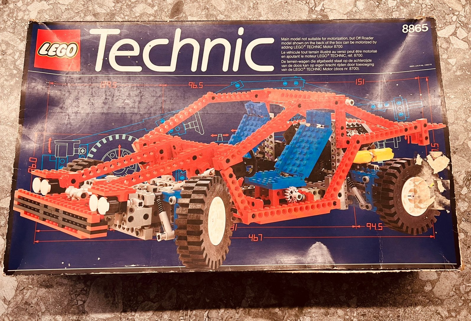 Lego Technic 8865, Kinderen en Baby's, Ophalen, Gebruikt, Lego, Overige typen