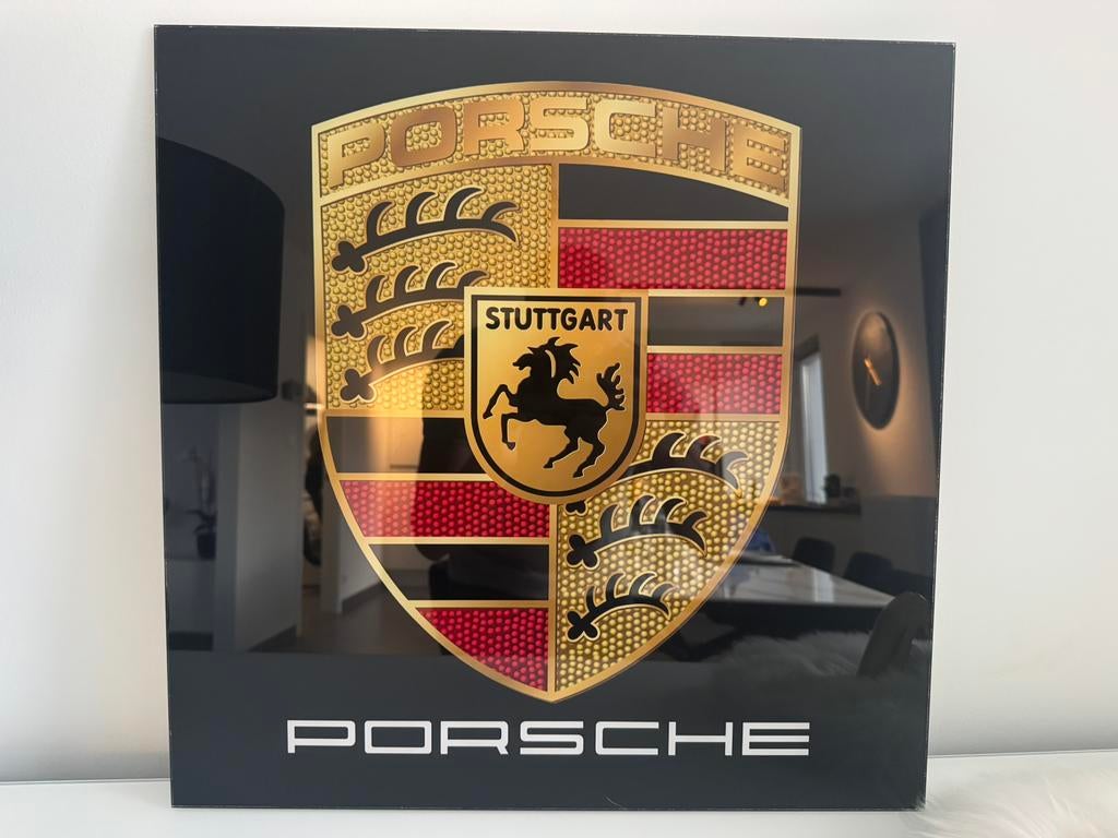 Porsche logo 60x60, Enlèvement