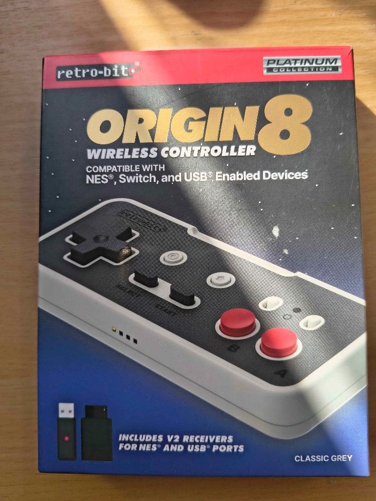 retro-bit Origin 8 wireless controller, Games en Spelcomputers, Ophalen of Verzenden, Nieuw